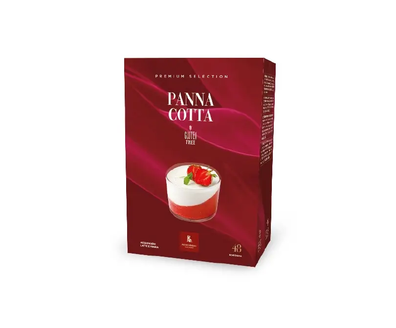 busta di preparato solubile per panna cotta Premium Selection